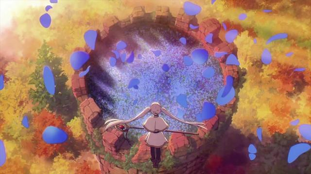 苍月草花田